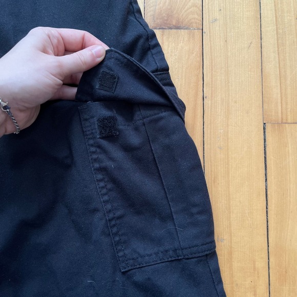 Dickies Flex Mens 36x32 Regular Straight Cargo Pants Navy Blue Workwear Utility - Picture 6 of 9